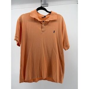Polo Ralph Lauren, Vintage, Polo Shirt, Orange, Men's Size Large